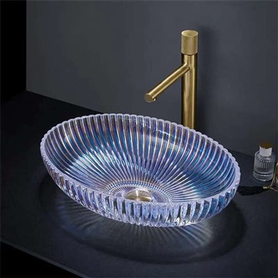 Sink tal-kamra tal-banju tal-ħġieġ